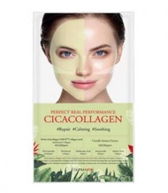 DERMAFiX - Dermafix完美真實性能 積雪草膠原蛋白面膜 ( 8片 ) Cica Collagen【平行進口】西卡膠原蛋白 此日期前最佳 2024年10月26日 8809738597699