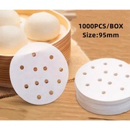 1000PCS/1BOX AJC Non Stick Paper Dim Sum Paper 95mm