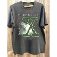 NEW APPAREL The X Files Trust No One Short Sleeve T-shirt Men Women Vintage T Shirt  Mens T Shirts