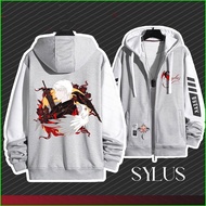 YB1 Sylus Anime zipper Hoodie Love and Deepspace anime coat jacket Unisex Top BY1