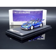 [M.A.S.H] TimeMicro 1/64 Porsche 992 GT3 RS Metallic Blue