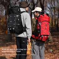 🏕️60L Professional Mountaineering Backpack Water-Resistant + Separate Shoe Compartment 3-5 Days Hiki