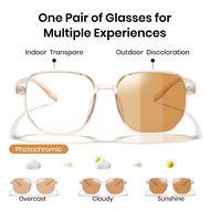 Cyxus Photochromic Sunglasses With Pink For Women or Men  Outdoor Sports Eyeglasses UV400 Mirrored D