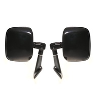 กระจกมองข้าง ติดข้างรถ 1คู่ สีดำ โตโยต้า แลนด์ครุยเซอร์ J60 BJ60 FJ60 HJ60 HJ61 ปี 2523 - 2533 TOYOT