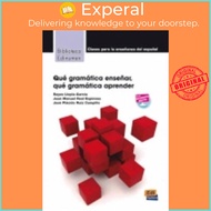 [100% Original Books] - Que Gramatica Ensenar - Que Gramatica Aprender? by  (UK edition, paperback)