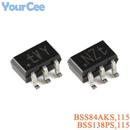 20Pcs BSS84AKS BSS138PS ,115 SOT-363 50V 160mA 60V 320mA Dual Channel N-Channel P-Channel Trench MOS