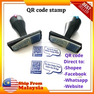 QR Code stamp (cop QR code shopee / fb / w/app  /website dll) free QR code generate