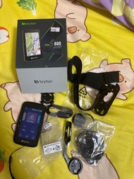 bryton s800 碼錶套裝 腳頻 心跳帶 not garmin