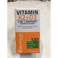 Bronson Vitamin K2 D3 5000iu contains 120 Capsules