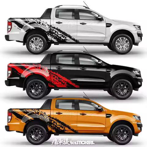 Ford sticker FOR Ranger car sticker FOR Ford Ranger 2024 rear trunk decoration modification customiz