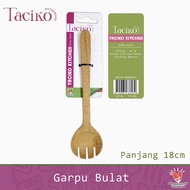 Round Wooden Cutlery Wooden Cutlery Taciko TCK-102