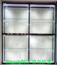 2024獎杯獎牌玻璃展柜手辦動漫模型透明展示柜珠寶玉器工藝品禮品貨架