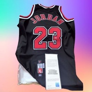 Michael Jordan簽名球衣 黑色公牛Nike