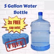 空瓶子/ 5 Gallon 19L Empty Bottle For Water Dispenser with FREE Bottle Cap| Botol Kosong Air|  5 gallon