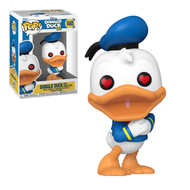 唐老鴨 - 玩具哩到．Funko Pop! 唐老鴨90周年 唐老鴨 (心心眼) 景品 模型 (不可動)
