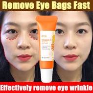 15g Eye Care Vitamin C Eye Cream Whitening Brightening Moisturizing Hydrating Anti Aging Anti Wrinkle Firming Repairing Puffiness Remove Dark Circles Fine Lines Eye Bags