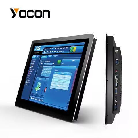 15 inch Industrial Touch Panel PC IP65 Waterproof I5-6200U 8+128G Win11 Touchable Computer Embedded 