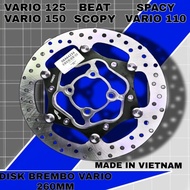 [PROMO DISKON !!] PIRINGAN CAKRAM BREMBO VIETNAM 260MM | PIRINGAN BEAT