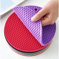 Silicone Heat Resistant Pot Coaster / Multipurpose Coaster / Aesthetic Silicone Coaster Diameter 14.