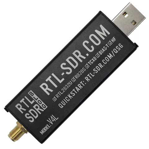 RTL-SDR Blog V4L (Lite) R828S RTL2832U 1PPM TCXO SMA Software Defined Radio (Dongle Only)