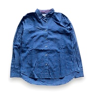 KEMEJA Arnold Palmer Casual Button Down Plaid Checkered Pattern Longsleeve Shirt