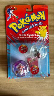 hasbro孩之寶 1999年 Pokemon寶可夢 角金魚 金魚王 寵物小精靈