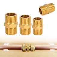 【SUIT*】 Pack of 4 Hexagonal  Joints Male Thread Connectors  Fitting  Connectors  Joints for Plumbing