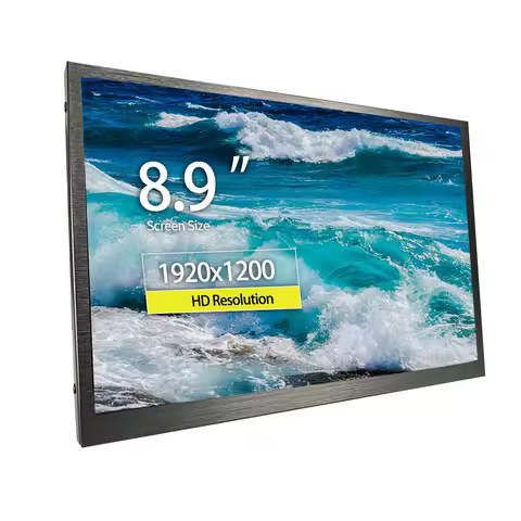 LESOWN NEW 9 inch USB Type C & HDMI Monitor 1920x1200 IPS HD Ultrawide Display, Touch Screen Monitor