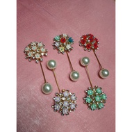 HIJAB TUSPIN, PEARL PIN, HIJAB PIN, FLOWER TUSPIN, HIJAB PIN