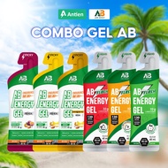 COMBO Running Energy Gel AB Flash, AB Endurance - Instant Energy Recharge for Sports Players