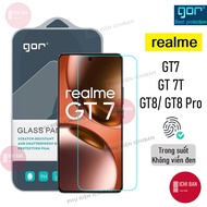 Tempered Glass Realme GT7/ Realme GT 7T, Realme GT6, Realme GT5 Transparent Borderless Black 9H 2.5D