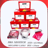 Piston Kit GL PRO NEOTECH MEGAPRO KARBU LAMA Os : STD - 25 - 50 - 75 - 100 - 150 - 200 Produk ENR