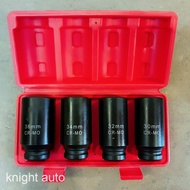 4pcs Impact Socket Set 30/32/34/36mm ID32218