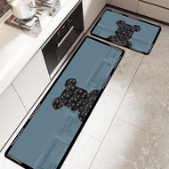 Kitchen Floor Mat Diatom Mud Absorbent Mat Anti-slip Oil-proof Disposable Foot Mat Bathroom Entrance