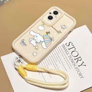 Case For OPPO Reno 7Z 5G 8Z 5G 7 Lite 5G 8 5G Phone Small Group Cute Dog Silicone Soft Shell Shockpr