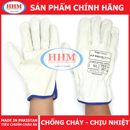 Găng tay da hàn Tig Equip Pro C41 - da nguyên tấm chống chịu nhiệt