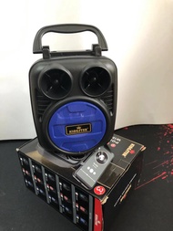 KINGSTER KST-7182 Rechargeable Wireless Bluetooth Portable Karaoke Speaker
