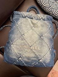 Chanel 22 denim backpack 牛仔背囊