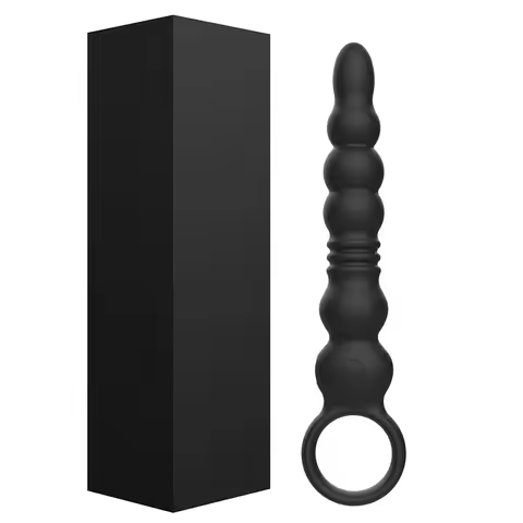 12 Speeds Anal Beads Vibrators Butt Plug for Men Women Anal Vibrator Prostate Massager Anal Balls Me