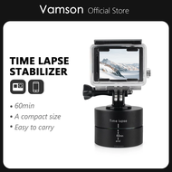 2024 XIN-3Vamson for Go Pro Accessories 60min Panning Rotating Time Lapse Stabilizer 360 Degrees for Gopro Hero 11 10 9 8 for Insta360