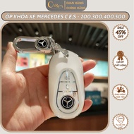 Mercedes C200, C250, C300, E200, E250, E300, S450 Premium Silver Plated Key Protective Cover