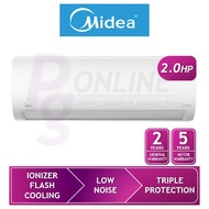 Midea 2.0HP Air Conditioner with Ionizer MSXD-18CRN8 / MSK4-18CRN1