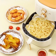 Ossayi 50Pcs Air Fryer Liners Baking Paper Oil Paper Oven Baking BBQ Grilling Tin Foil Aluminium Foi