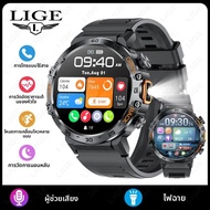 2025 สมาร์ทนาฬิกาผู้ชาย 360*360 AMOLED HDหน้าจอกันน้ํากีฬาฟิตเนสนาฬิกาไฟฉายผู้ชายใหม่Smartwatchสําหร