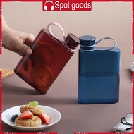 WIN Flat Water Bottle Flat Water Cup Flat Water Mug Plastic Material A5 Paper Water Bottles 500ML 2 