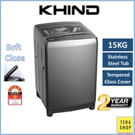 Khind WM150A 15KG Inverter Fully Auto Washing Machine Mesin Basuh