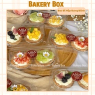 100 Plastic Boxes for 2 Fruit Tarts, Su Sing, Mini Tarts (FJ310)