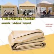 PVC Tarpaulin Canvas for Khemah 10 X 10 Tent Khemah Kereta Waterproof Portable Canopy Side Wall Only