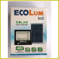 ▥ ◇ ✹ ECOLUM SOLAR LED FLOOD LIGHT