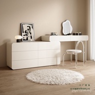 Silk Flower Solid Wood Storage Small Apartment Baking Modern Dressing Table Other Whole Pack Simple 
